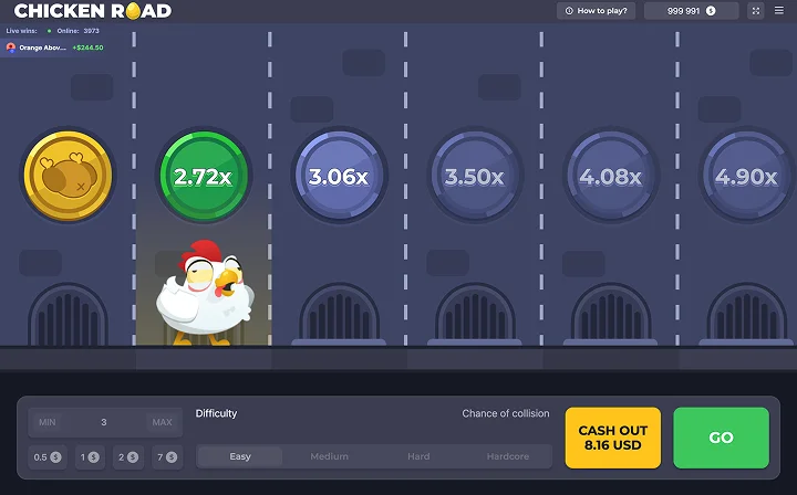 Chicken Road rozgrywka